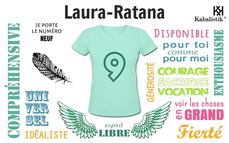 La signification numérologique du prénom Laura-Ratana