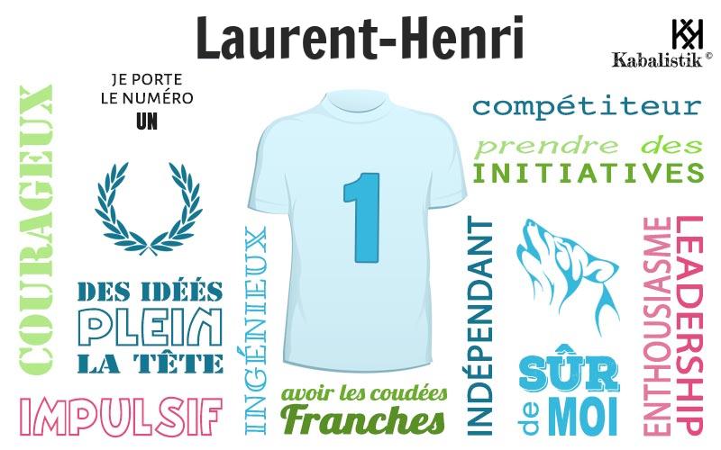 La signification numérologique du prénom Laurent-Henri
