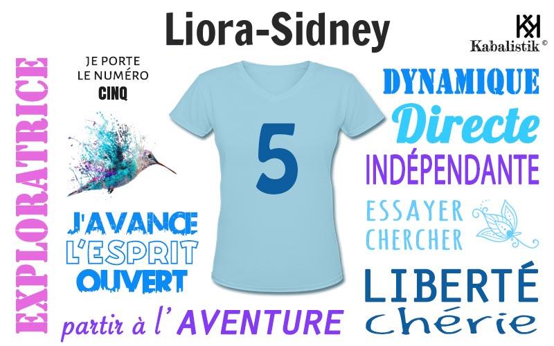 La signification numérologique du prénom Liora-Sidney