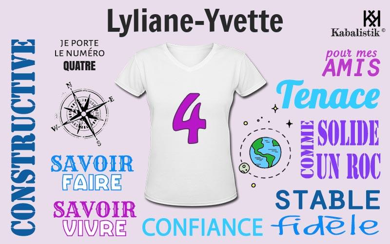 La signification numérologique du prénom Lyliane-Yvette