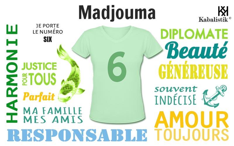 La signification numérologique du prénom Madjouma