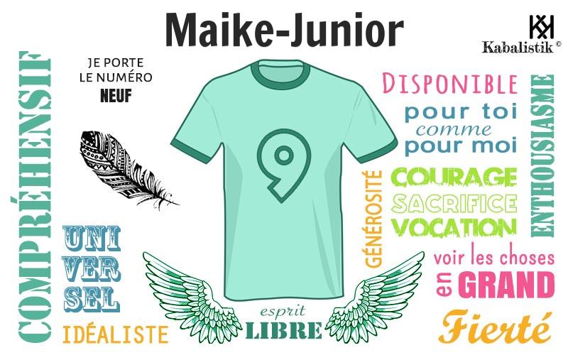 La signification numérologique du prénom Maike-Junior