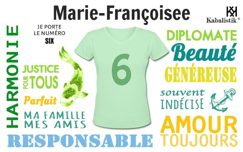 La signification numérologique du prénom Marie-Françoisee