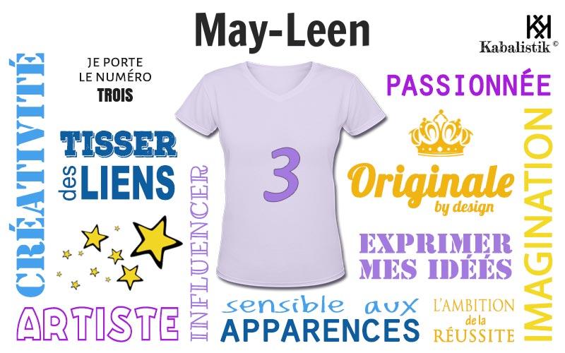 La signification numérologique du prénom May-Leen