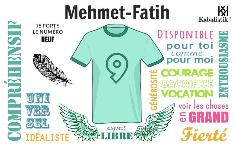 La signification numérologique du prénom Mehmet-Fatih