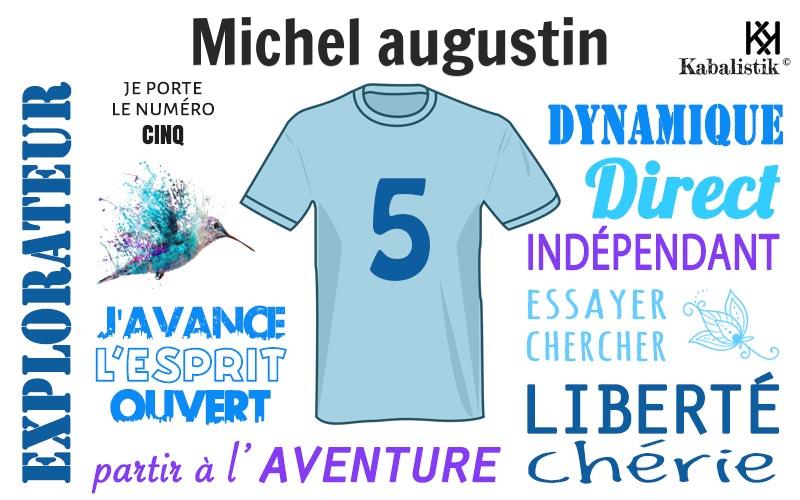La signification numérologique du prénom Michel Augustin