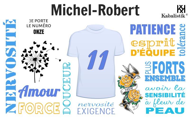 La signification numérologique du prénom Michel-Robert