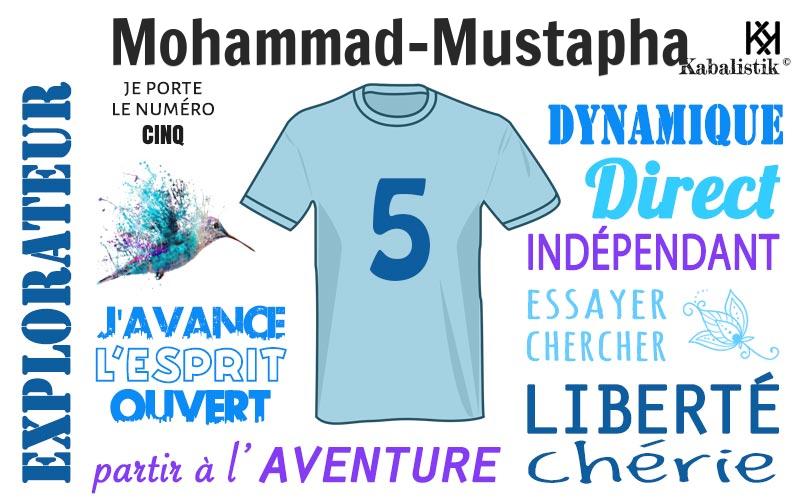 La signification numérologique du prénom Mohammad-Mustapha