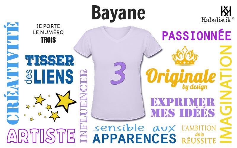 La signification numérologique du prénom Bayane