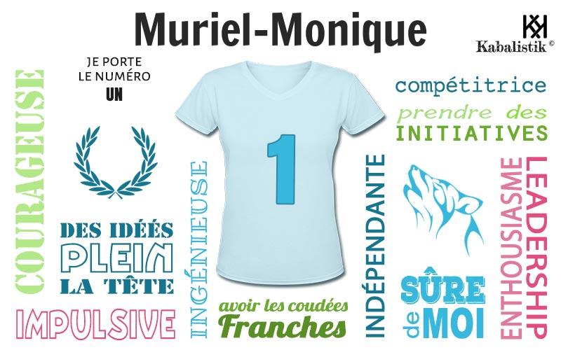 La signification numérologique du prénom Muriel-Monique