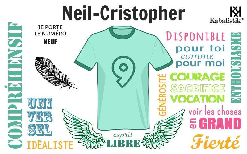 La signification numérologique du prénom Neil-Cristopher