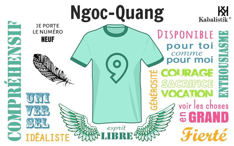 La signification numérologique du prénom Ngoc-Quang
