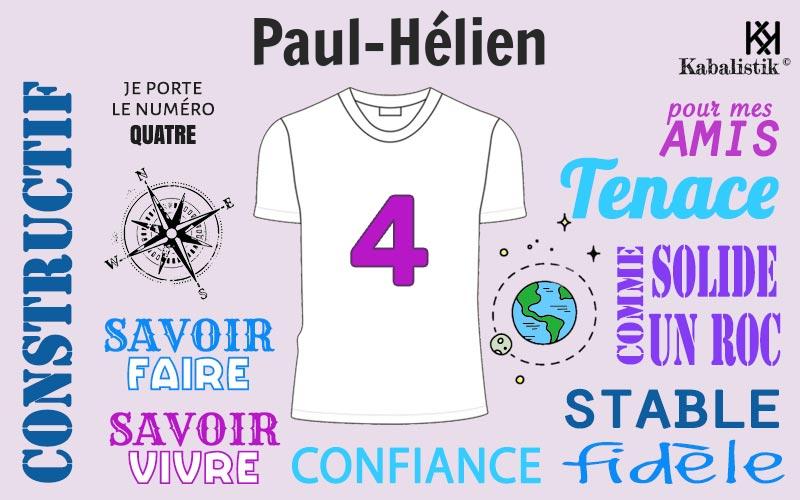 La signification numérologique du prénom Paul-Hélien