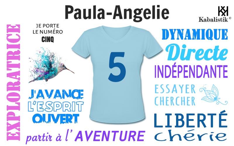 La signification numérologique du prénom Paula-Angelie