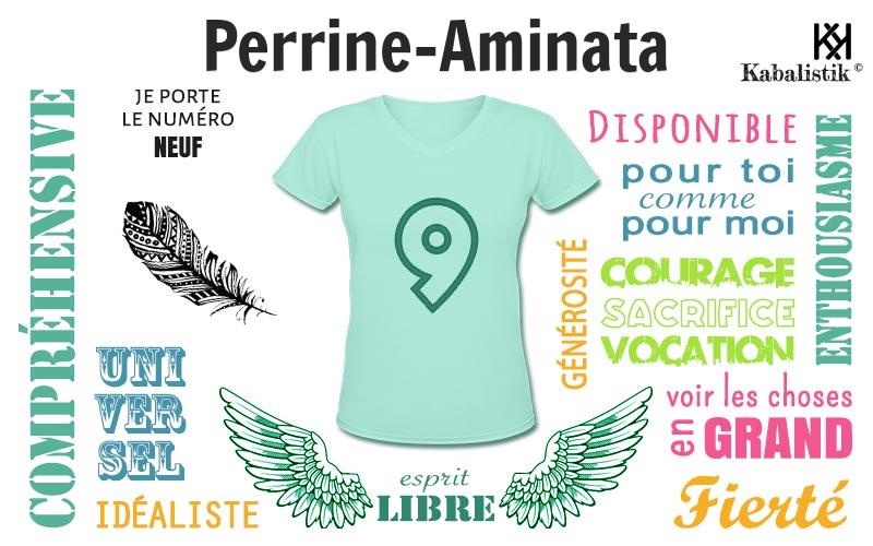 La signification numérologique du prénom Perrine-Aminata