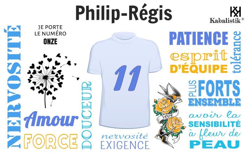 La signification numérologique du prénom Philip-Régis
