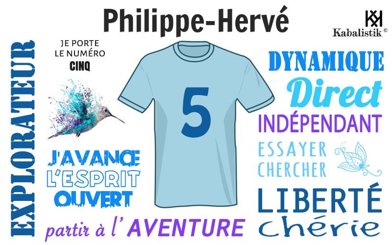 La signification numérologique du prénom Philippe-Hervé