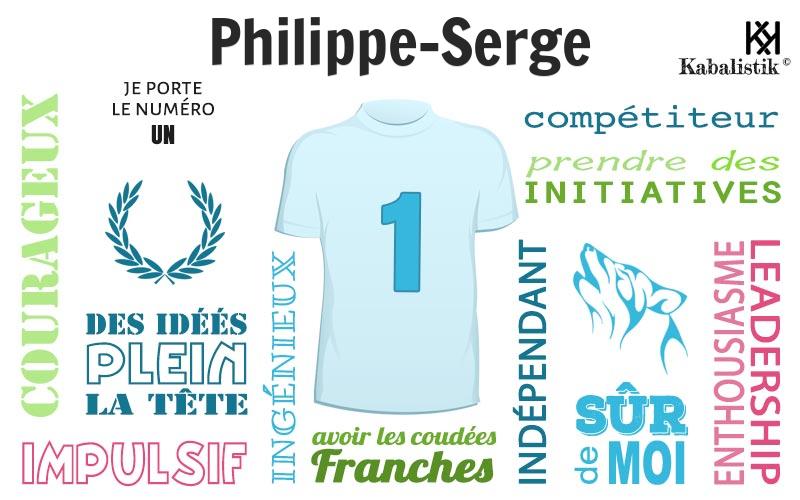 La signification numérologique du prénom Philippe-Serge
