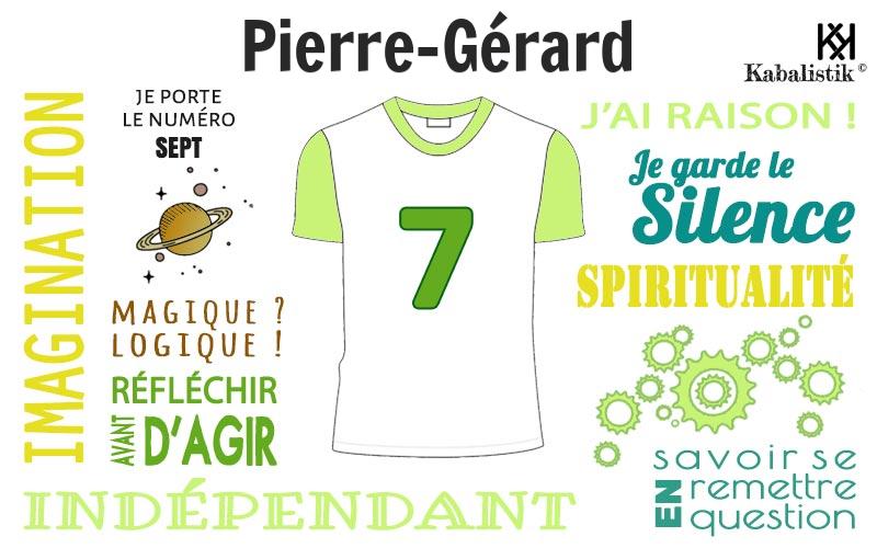 La signification numérologique du prénom Pierre-Gérard