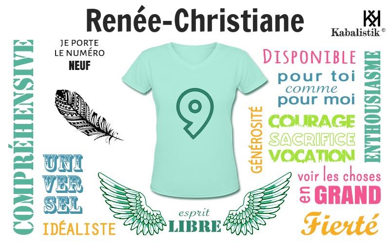 La signification numérologique du prénom Renée-Christiane