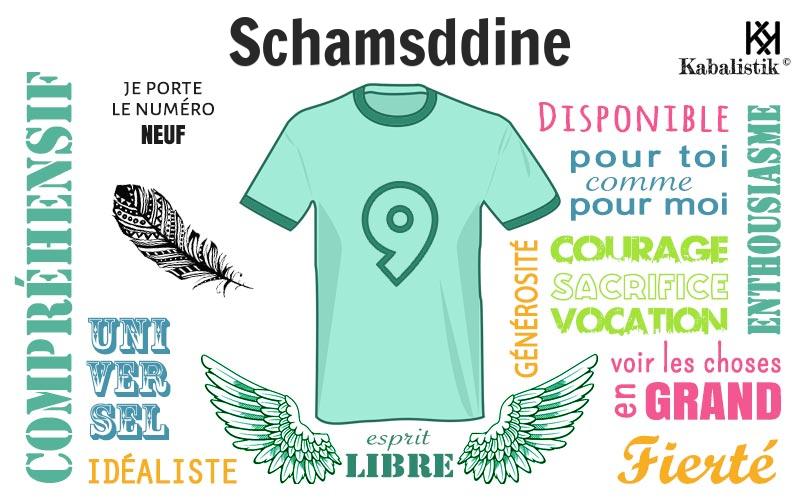 La signification numérologique du prénom Schamsddine