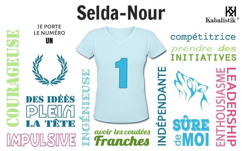 La signification numérologique du prénom Selda-Nour