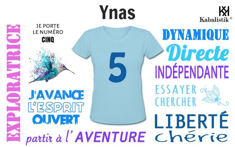 La signification numérologique du prénom Ynas
