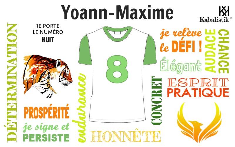 La signification numérologique du prénom Yoann-Maxime