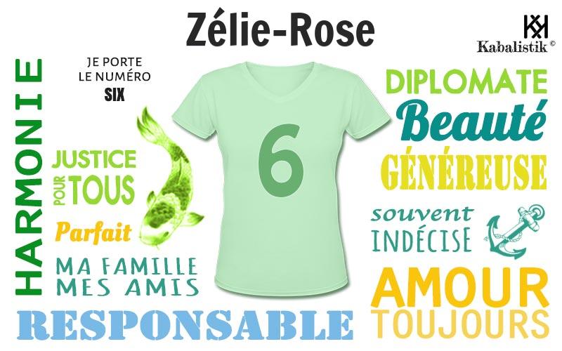 La signification numérologique du prénom Zélie-Rose