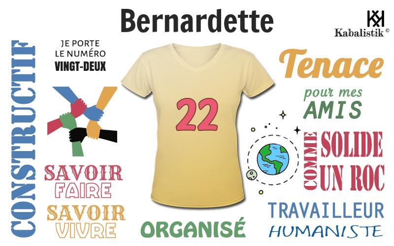 La signification numérologique du prénom Bernardette