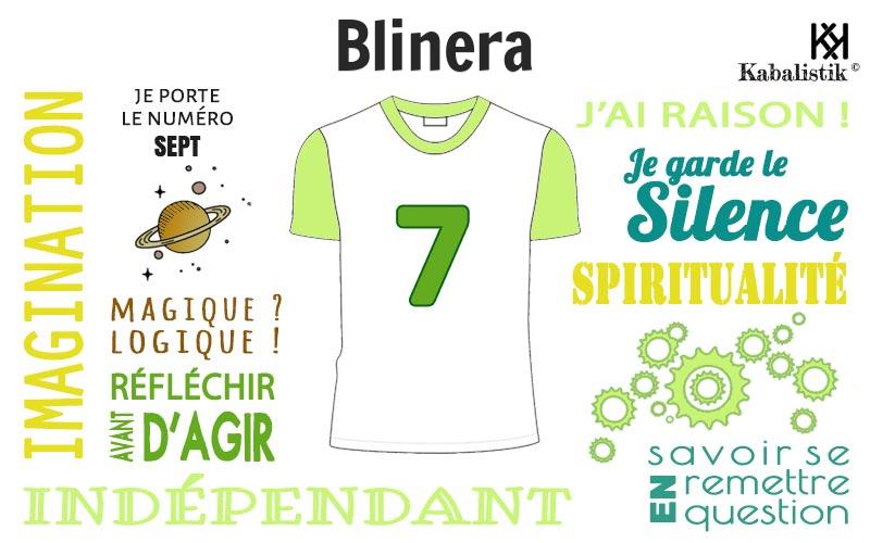 La signification numérologique du prénom Blinera
