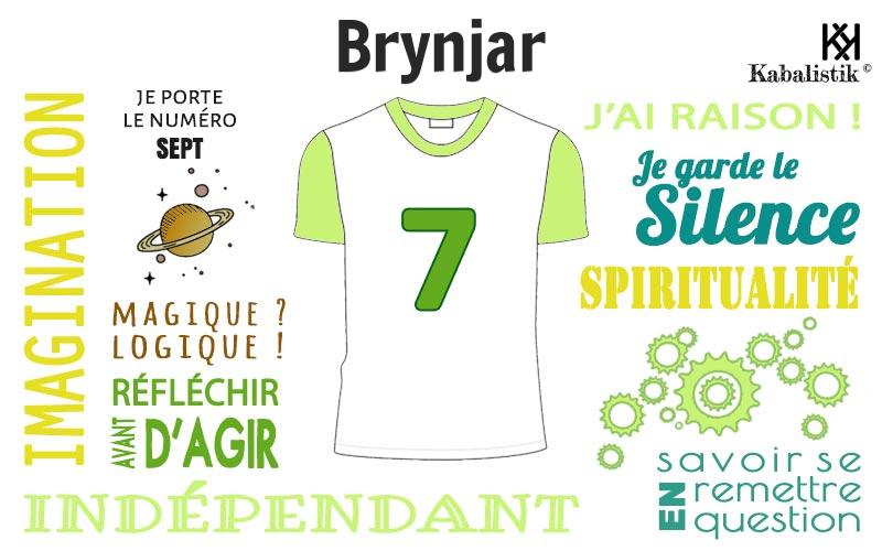 La signification numérologique du prénom Brynjar