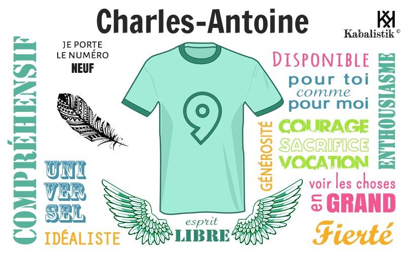 La signification numérologique du prénom Charles-antoine